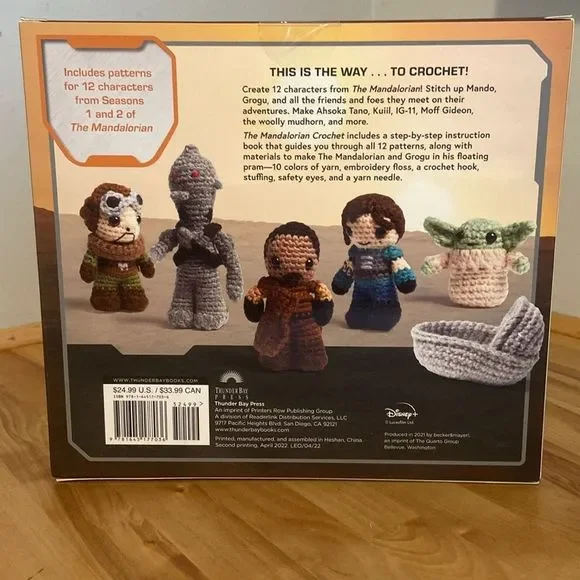 Star Wars The Mandalorian Crochet Kit Brand New In Box - Picture 3 of 5